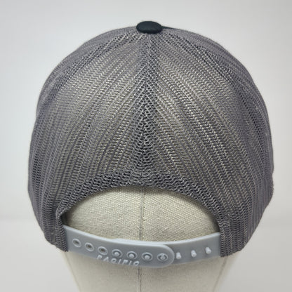 Senators Wrestling Snapback Trucker Hat Black One Size Mesh Back 6 Panel