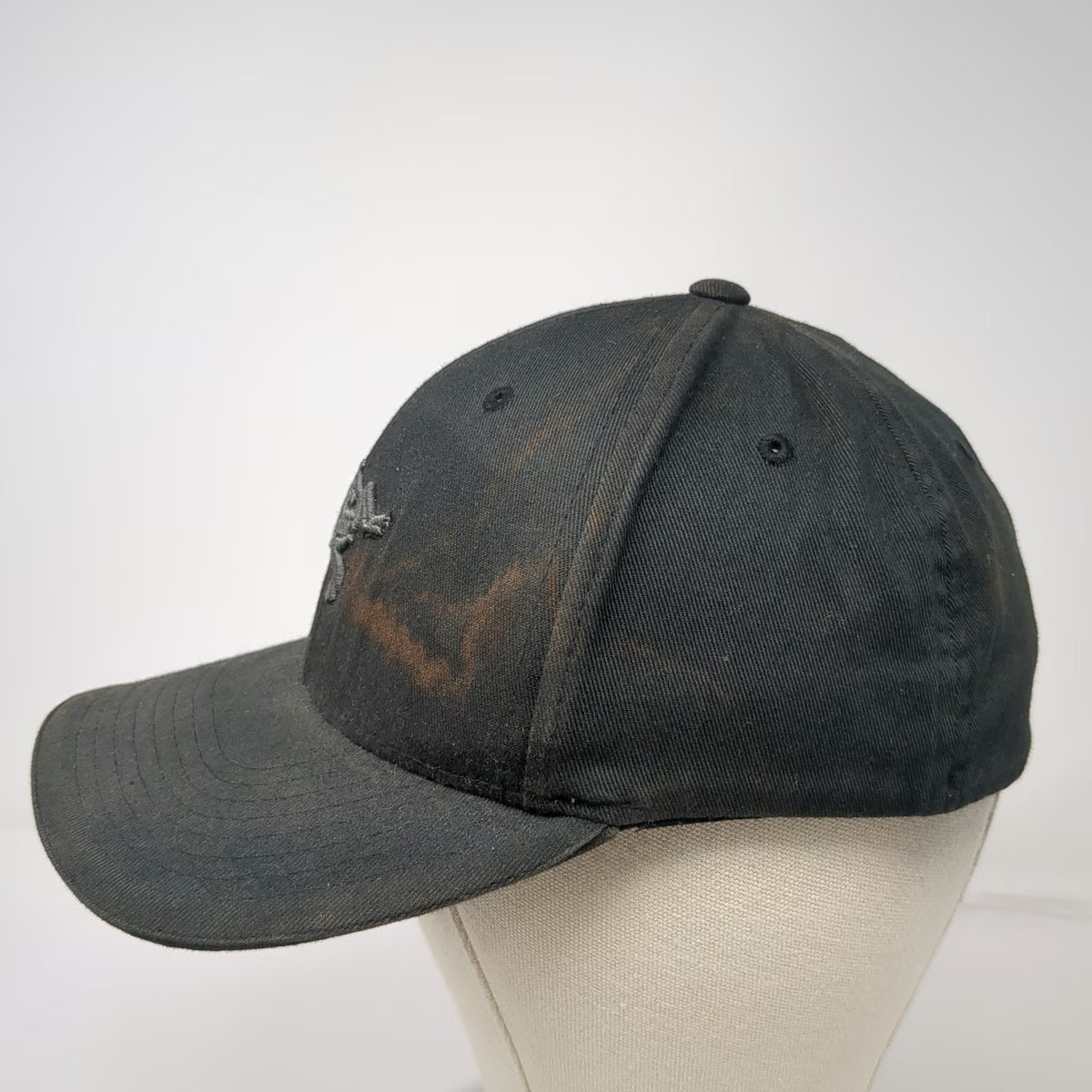 Arc'teryx Baseball Cap Black One Size Flexfit Skeleton Logo Cotton Curved Hat