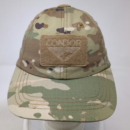 Condor Baseball Cap Green One Size Camo Hook Loop Patch Tactical Outdoor Hat