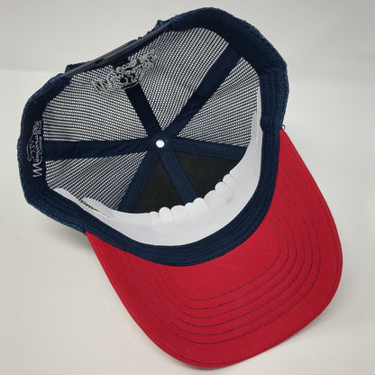 Pura Vida Costa Rica Snapback Trucker Hat Multicolor OS Adjustable Mesh Back