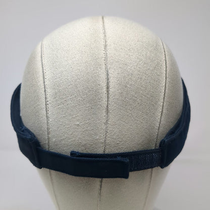 Toll Brothers Blue Visor Hat One Size Idaho Team 208 Cotton Strapback Adjustable
