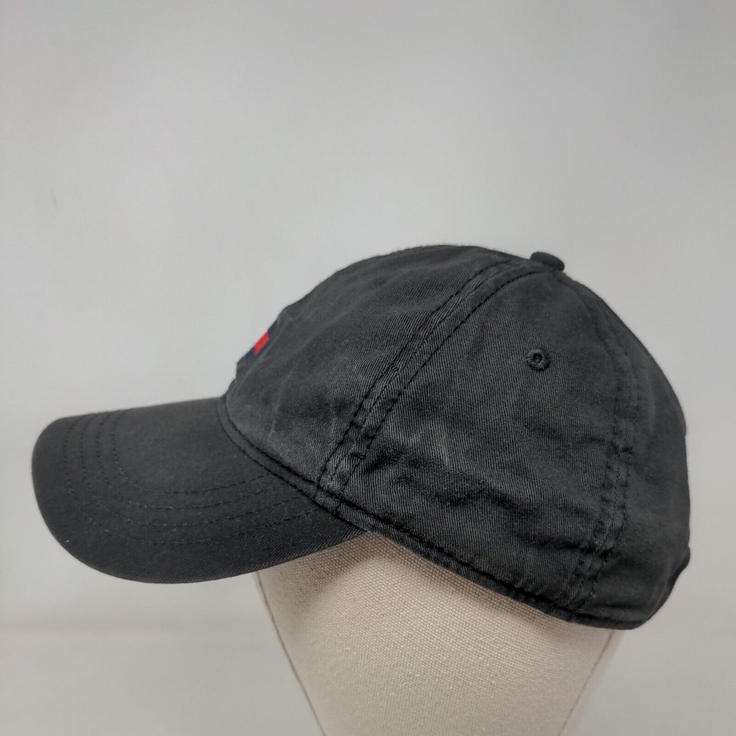 Tommy Hilfiger Slideback Hat Black Size OS Embroidered Logo Adjustable