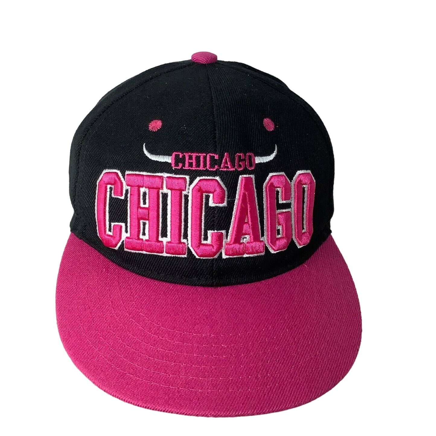 Pink Chicago Snapback Hat Horns Leader L.O.G.A. Generation Apparel Adjustable