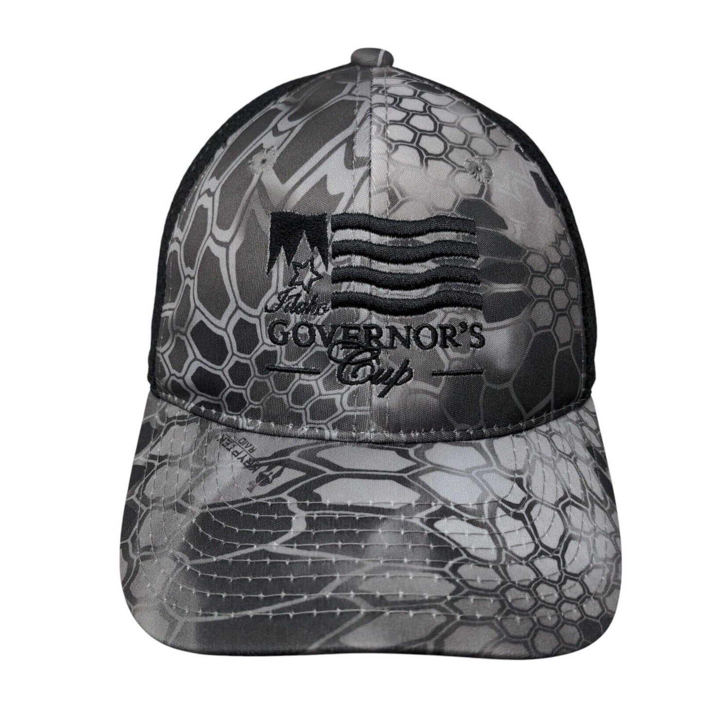 Idaho Governor's Cup Strapback Trucker Hat Gray OSFM Mesh Back