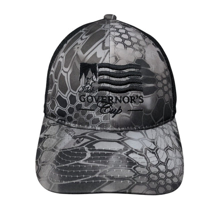Idaho Governor's Cup Strapback Trucker Hat Gray OSFM Mesh Back