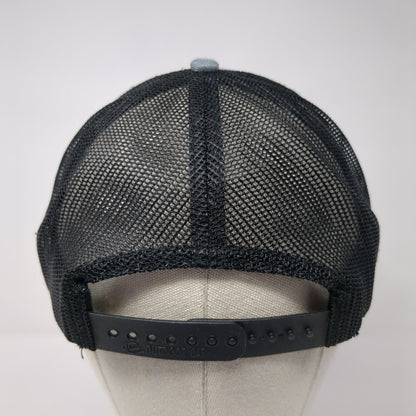 Pave Hawk Construction Snapback Mesh Back Trucker Hat Gray One Size