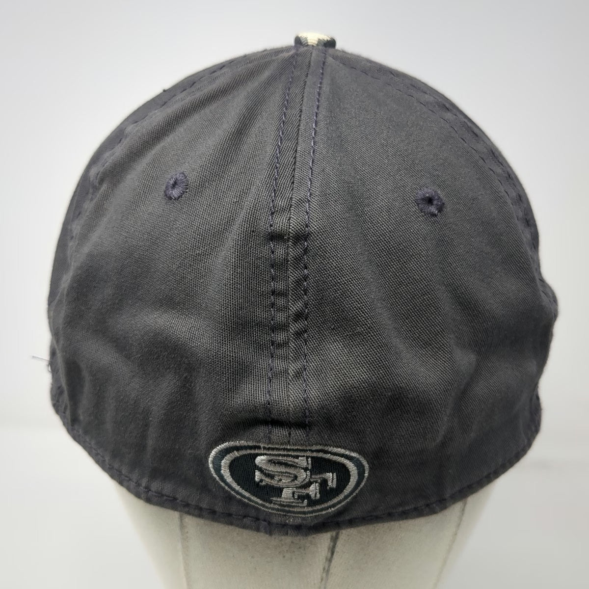 New Era Zubaz San Francisco 49ers NFL Cap Gray L Zebra Pattern Stretch Fit Hat