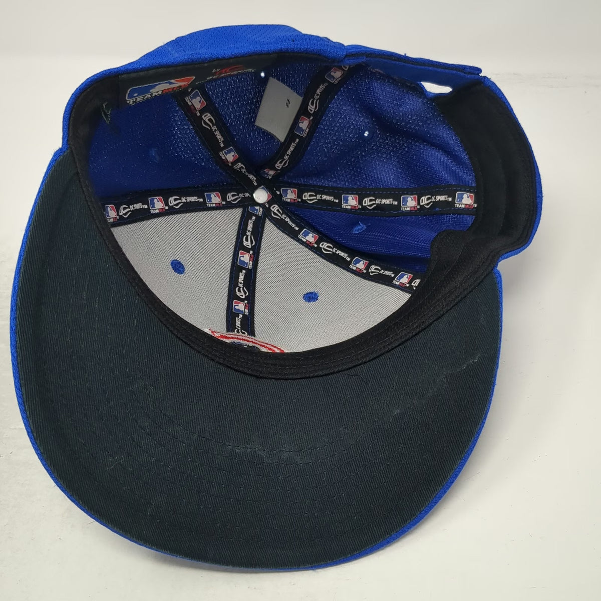 OC Sports Chicago Cubs MLB Baseball Cap Hat Blue One Size Performance Strapback