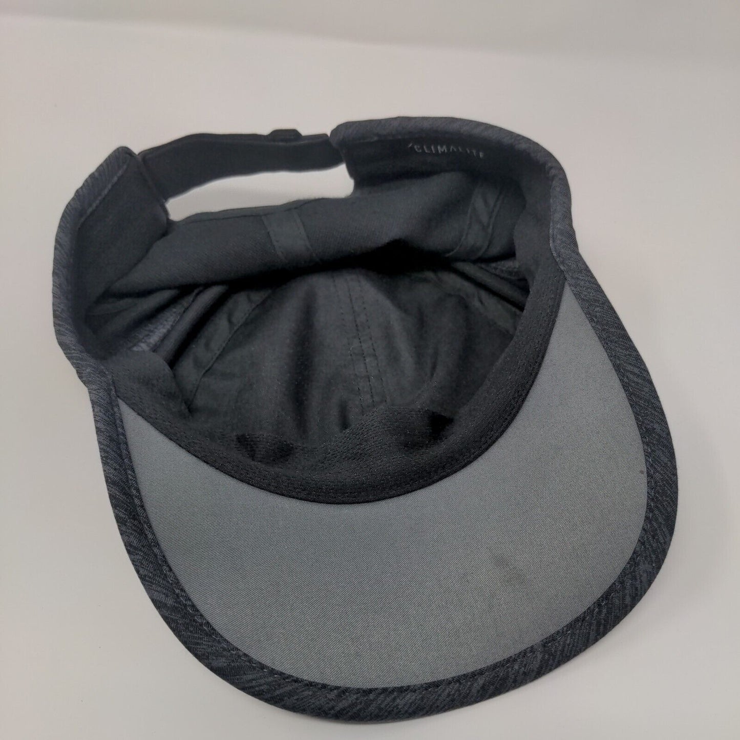 Adidas 3 Stripes Strapback Hat Black One Size Adjustable Climalite
