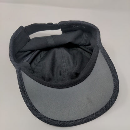 Adidas 3 Stripes Strapback Hat Black One Size Adjustable Climalite