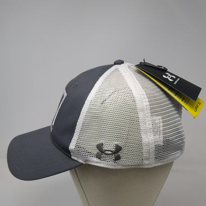 Under Armour Idaho Vandals NCAA Trucker Hat Gray One Size Mesh Snapback UPF 30