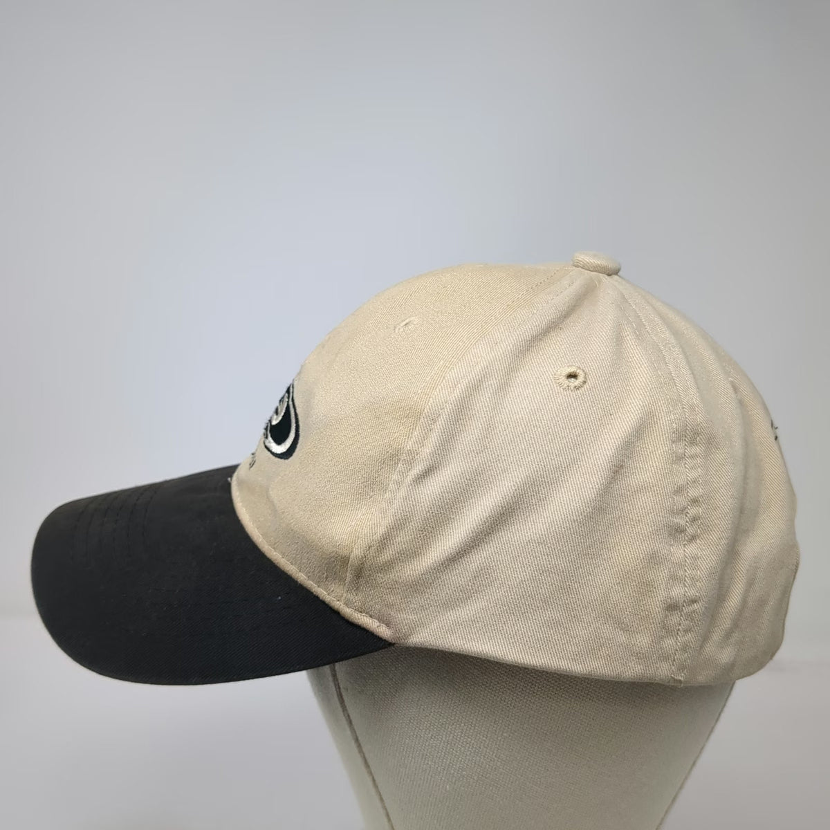 Hawaiian Headwear Baseball Cap Beige One Size ABC Surfwear Hawaii Wave Logo Hat