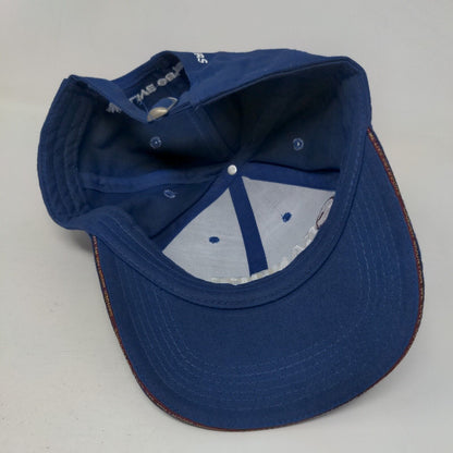 Gander Mtn We Live Outdoors Slideback Hat Blue One Size Adjustable Embroidered
