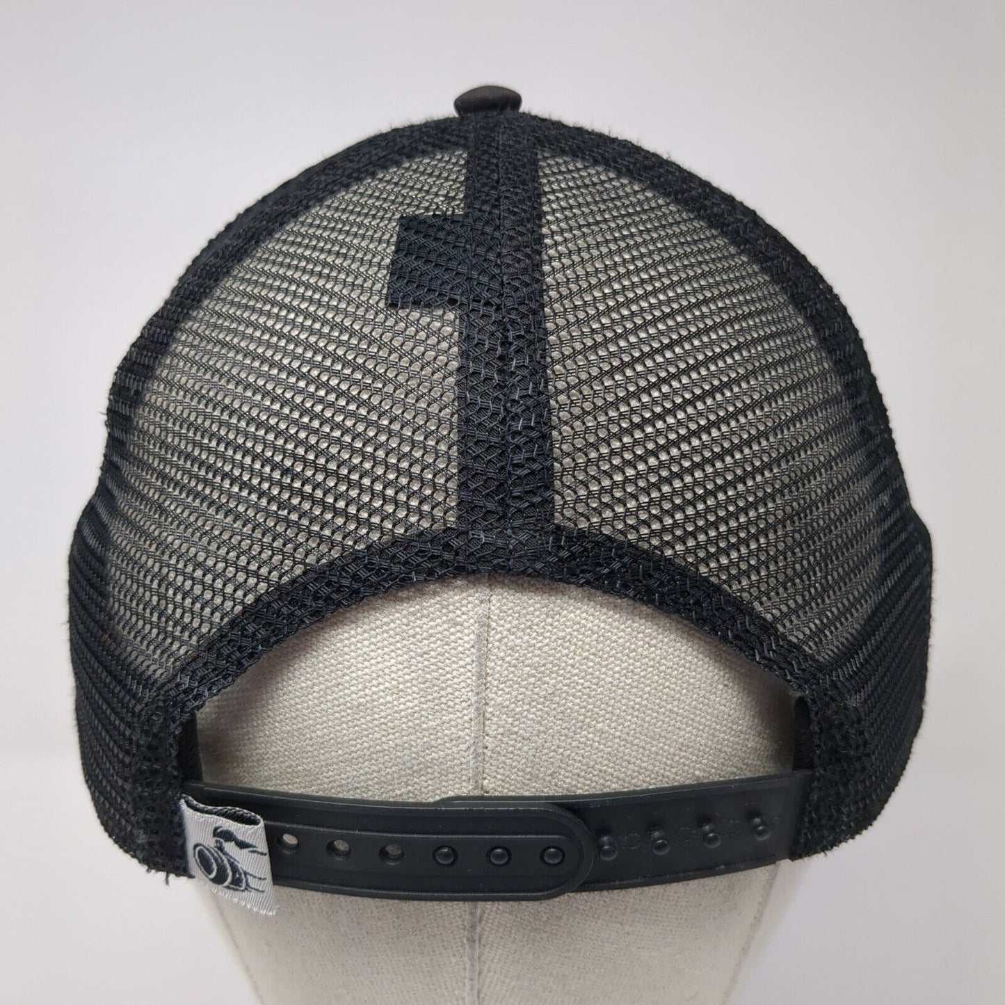 Weldwerks Brewing Snapback Trucker Hat Black One Size Adjustable Mesh Back