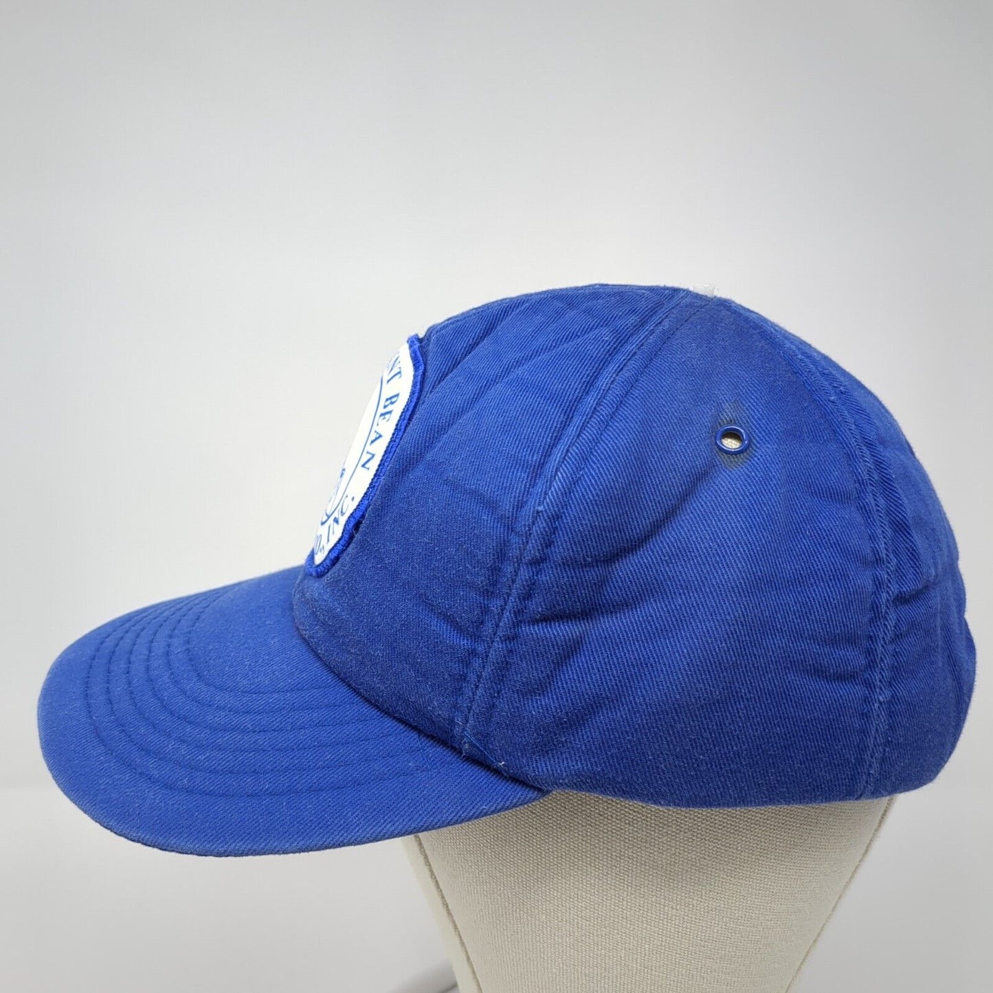 Independent Bean & Seed Co. Inc Snapback Hat Blue One Size Adjustable 6 Panel