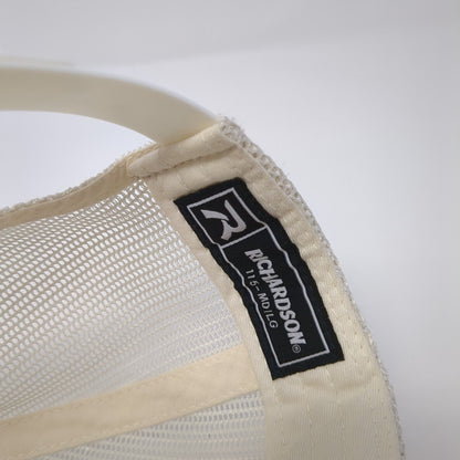 Montana Flowers Snapback Mesh Back Trucker Hat Yellow M/L Richardson