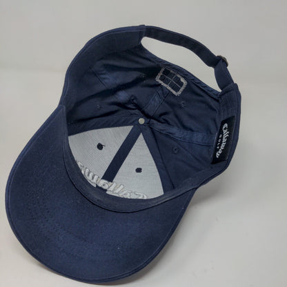 Callaway Golf Men's Slideback Hat Blue Adjustable Embroidered Spell Out Logo