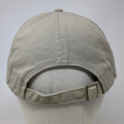 Eddie Bauer Baseball Cap Beige OSFM Athletics 20 Embroidered Cotton Slideback