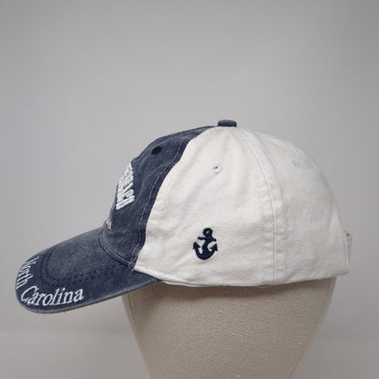 Wrightsville Beach Strapback Hat Multi One Size Adjustable Colorblock