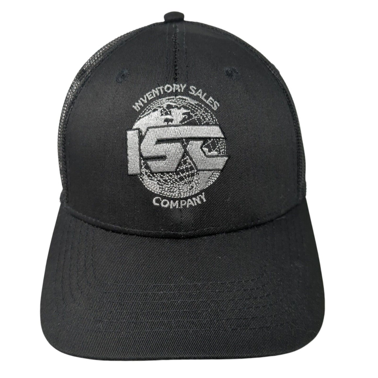 Inventory Sales Company Snapback Trucker Hat Black One Size Mesh Back