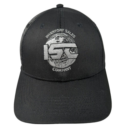 Inventory Sales Company Snapback Trucker Hat Black One Size Mesh Back