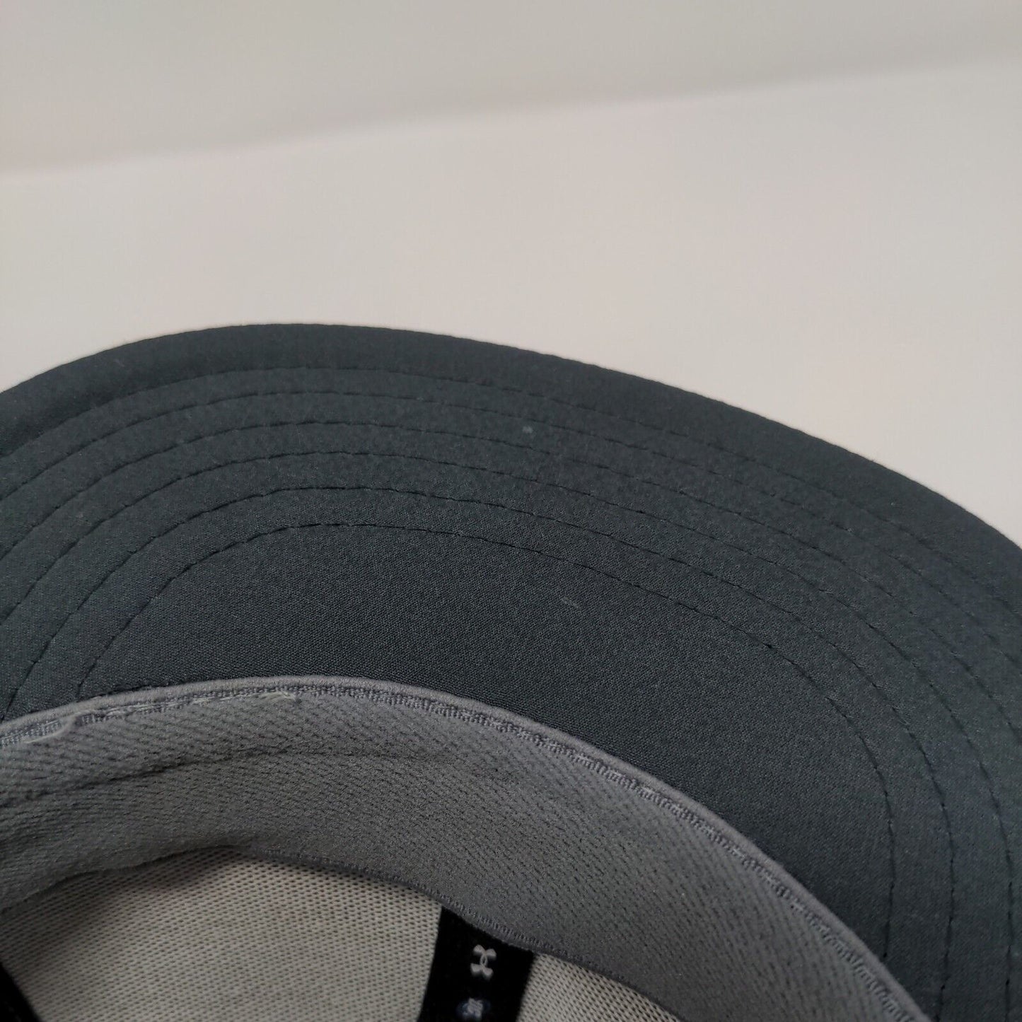 Batman Youth Snapback Hat Gray OSFA Adjustable Vented Holes 6 Panel Under Armour