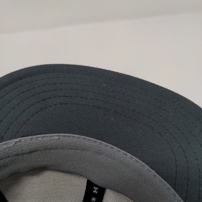 Batman Youth Snapback Hat Gray OSFA Adjustable Vented Holes 6 Panel Under Armour