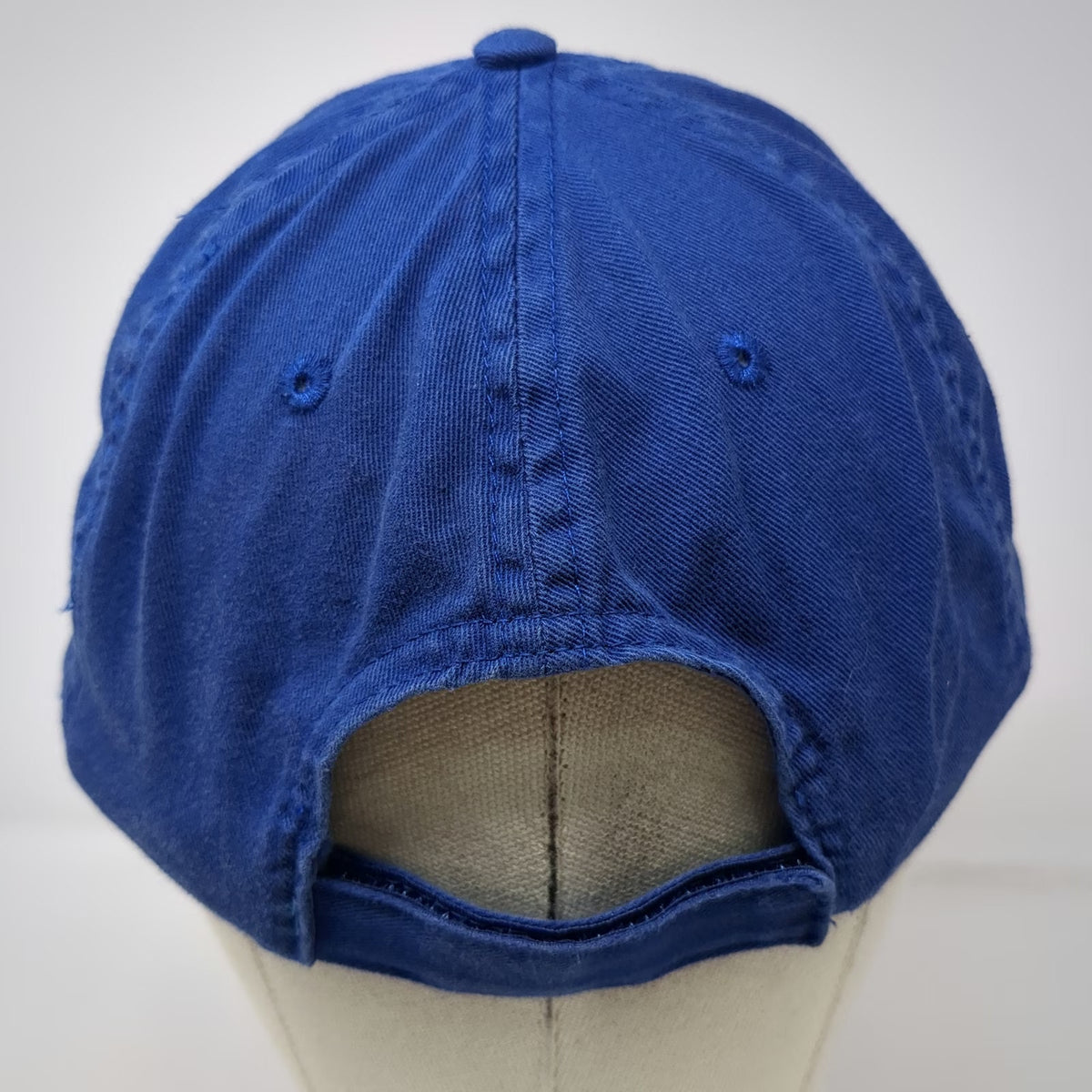 Disney Baseball Cap Blue One Size Monsters University Embroidered MU Logo Hat