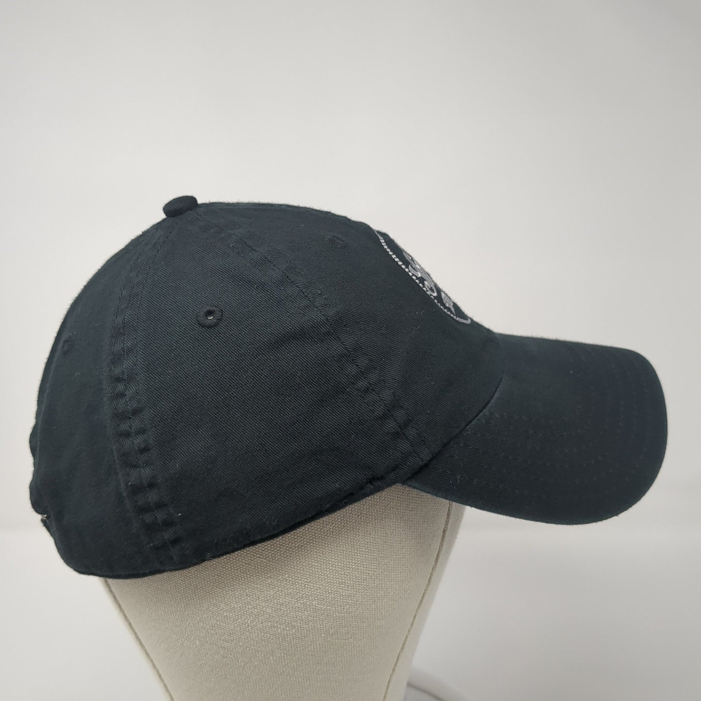 Ole Smoky Moonshine Slideback Hat Black One Size Adjustable Solid Otto