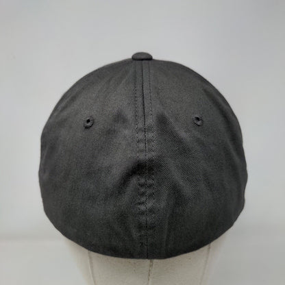 Strong Tuesday Fitted Hat Gray L-XL Embroidered Flexfit Yupoong