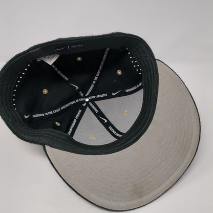 Philadelphia Eagles Fitted Hat Black One Size Lightweight Nike True Dri-Fit