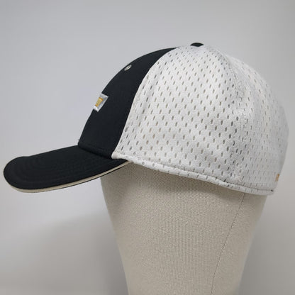 Cruisin Sports Chevrolet Hat Baseball Cap Black One Size Mesh Back Fitted Bowtie