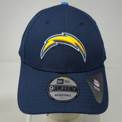 Los Angeles Chargers NFL New Era Blue One Size Strapback Adjustable Logo Cap Hat