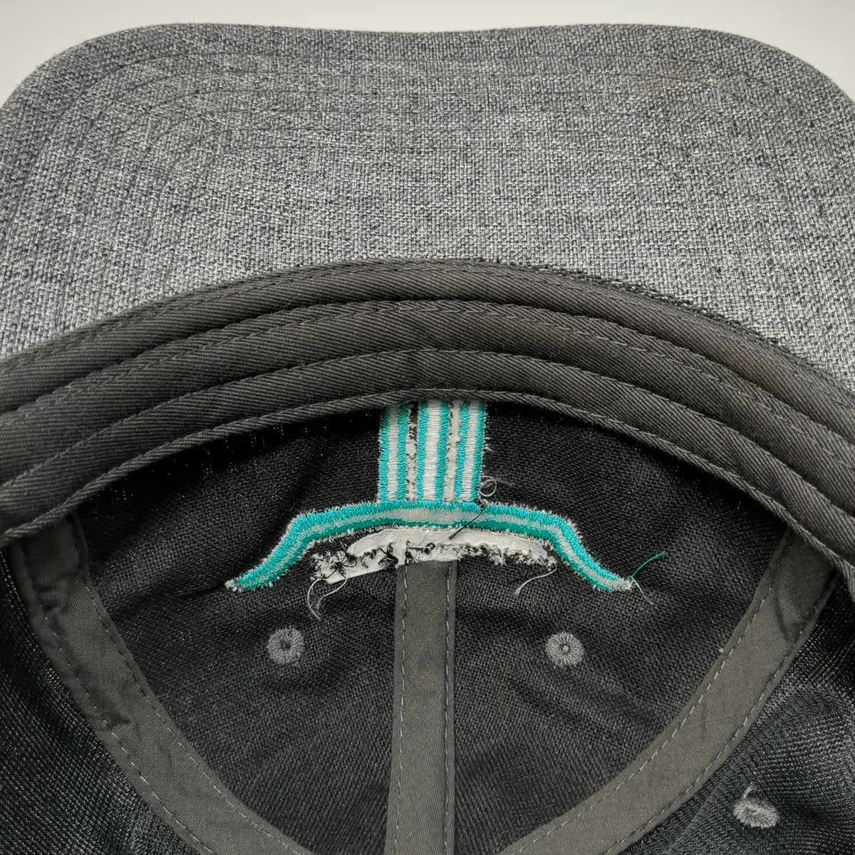 OTTO Baseball Cap Gray One Size Strapback Triple T Productions Heathered Hat