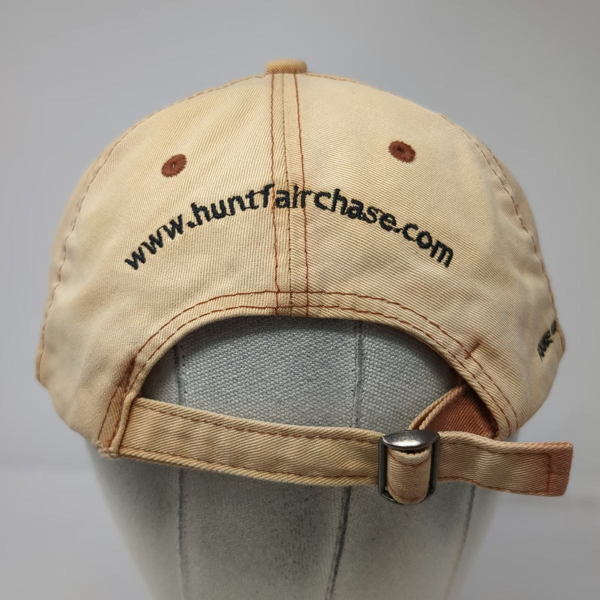 Boone Crockett Club Hunt Fair Chase Baseball Cap Orange One Size Hat Slideback