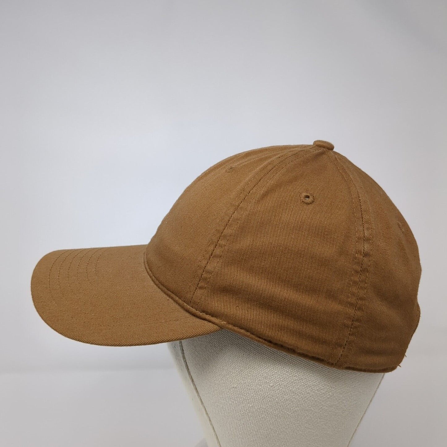 Econscious Slideback Hat Brown OSFA Adjustable Solid Blank 6 Panel