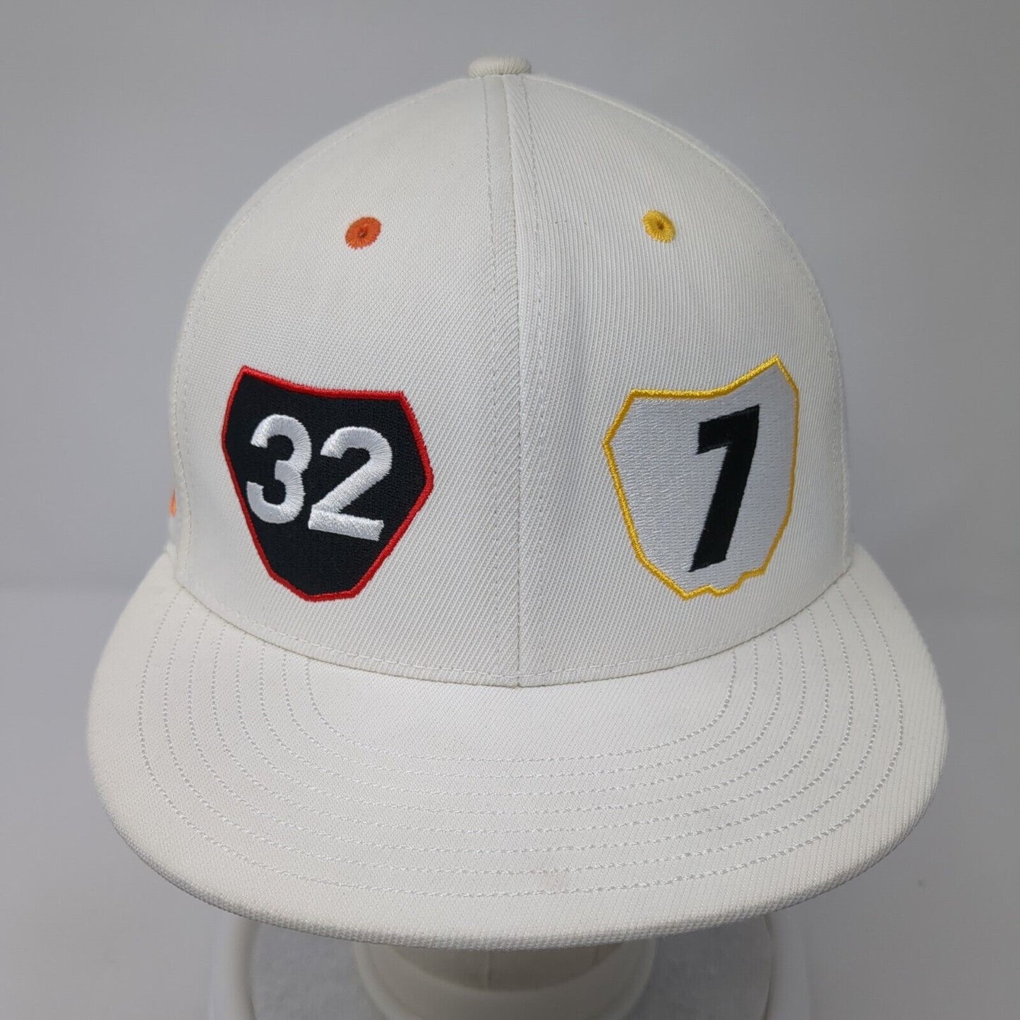 32 7 Suzuki Yoshimura J Star Motor 210 Fitted Hat White 7 1/4-7 5/8 Flexfit