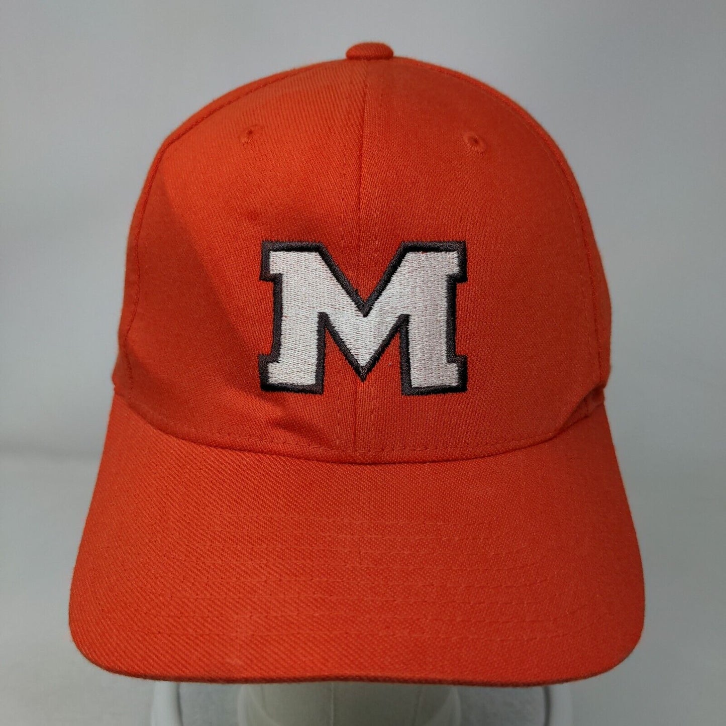 Richardson Fitted Hat Orange Size M/L Embroidered Logo M Longhorn