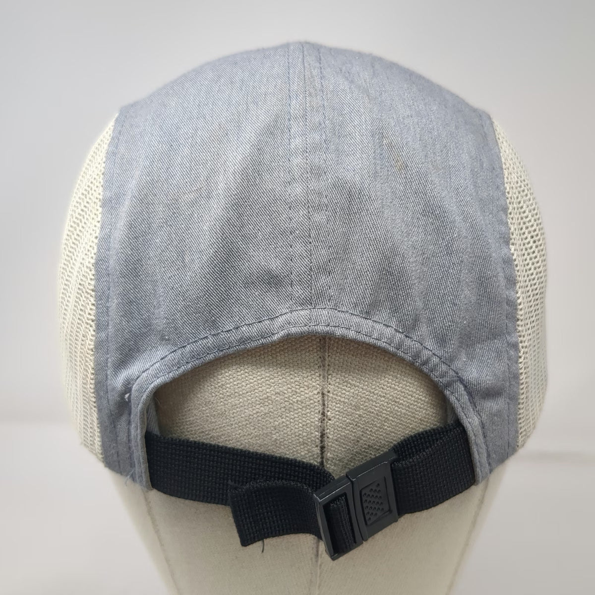 5 Panel Blue Yellow White Hat One Size Mesh Back Crux Fermentation Project