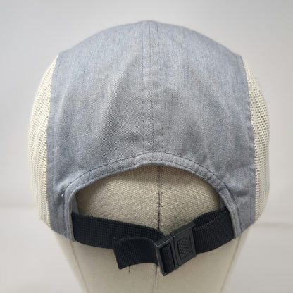 5 Panel Blue Yellow White Hat One Size Mesh Back Crux Fermentation Project