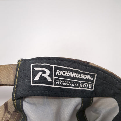 Brewsky's Broiler Strapback Hat Camo One Size Adjustable Richardson