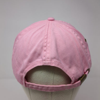 Ponte Vedra Beach FL Slideback Hat Pink One Size Adjustable Anvil