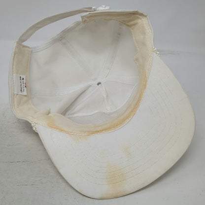 White Gold Trucker Hat One Size Rope Snapback John Ascuaga's Nugget Poker Room