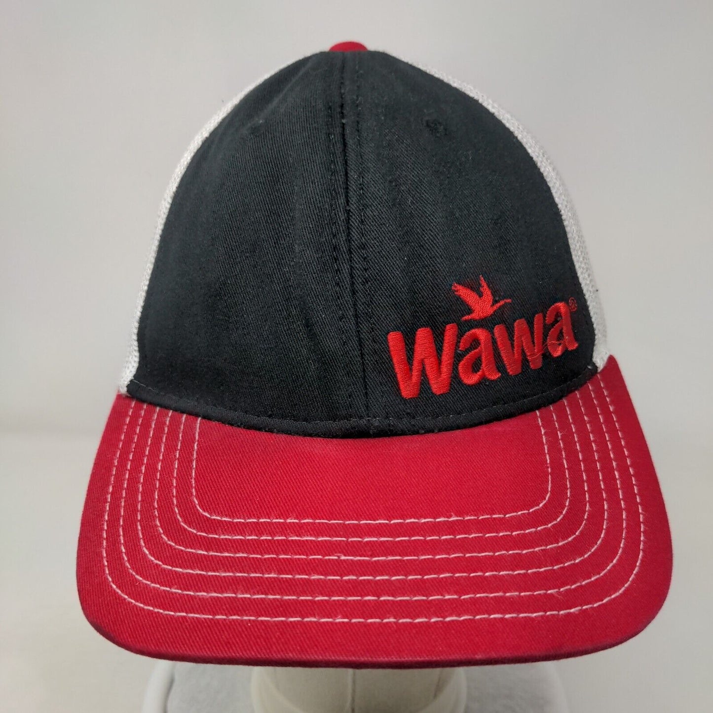 Wawa Snapback Trucker Hat Multicolor One Size Adjustable Embroidered Mesh Back