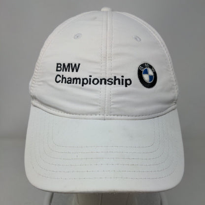 BMW Championship Adidas Golf Strapback Hat White OSFA Embroidered Logo