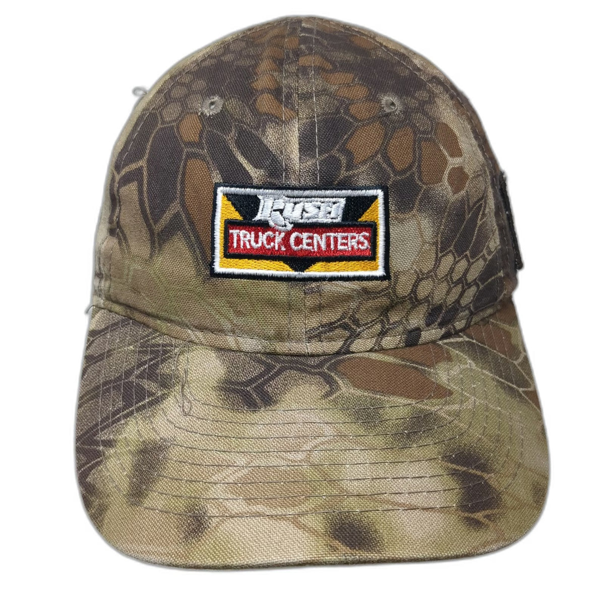 Outdoor Cap Baseball Brown One Size Kryptek Camo Rush Truck Centers USA Flag Hat