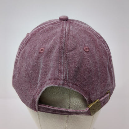 Panama City Beach Florida Slideback Hat Red One Size Adjustable DK Caps