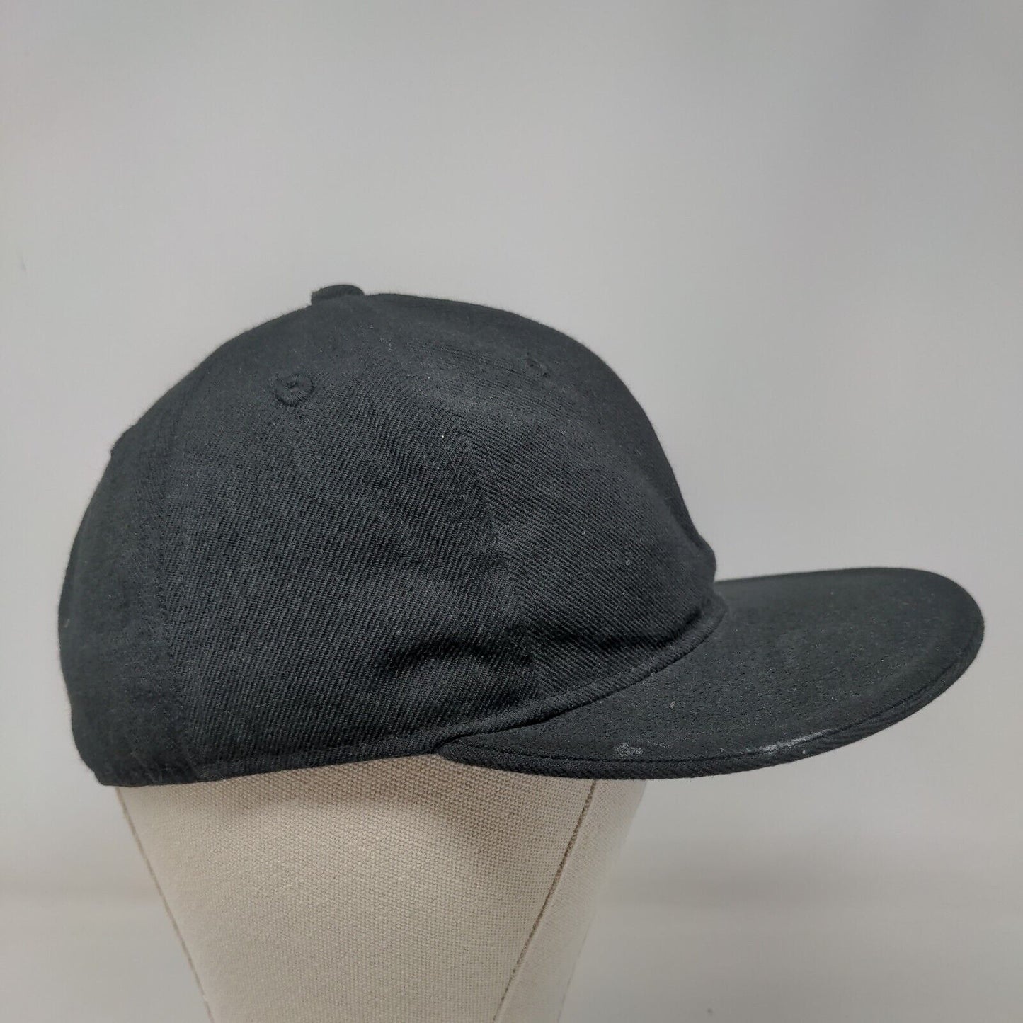 KB ETHOS Fitted Hat Black Size 7 1/4 Large 6 Panel Outdoor Blank