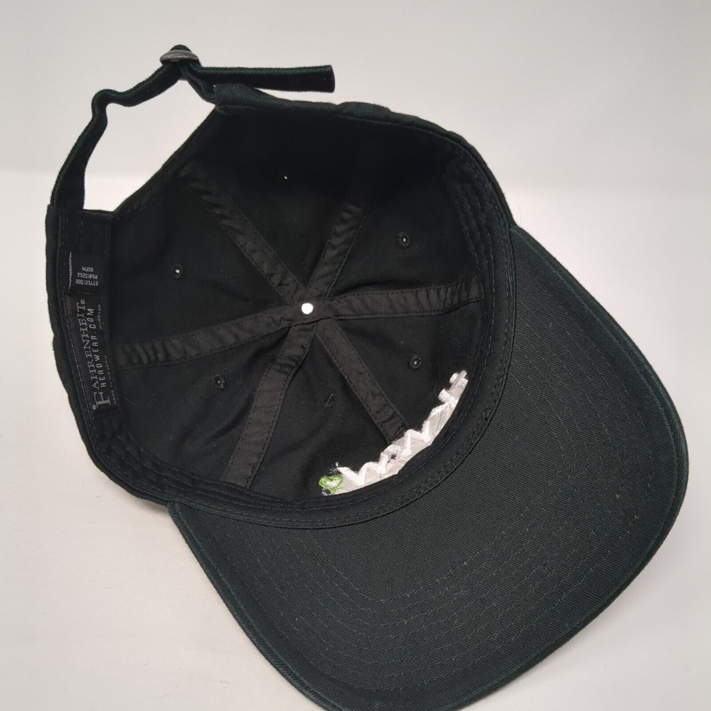 tkww The Knot Worldwide Slideback Hat Black OS Adjustable Embroidered Fahrenheit