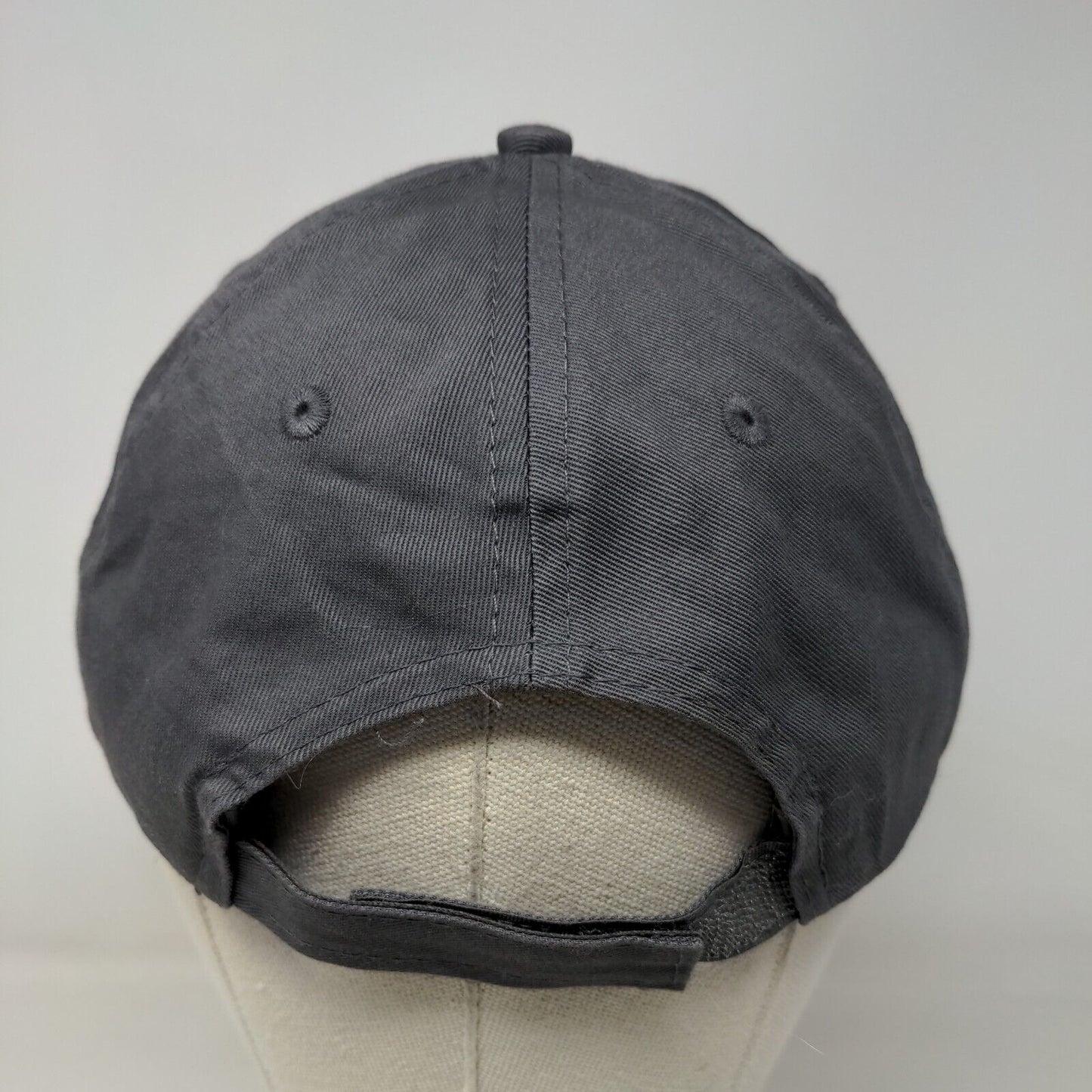 3 Day Blinds Strapback Hat Gray One Size Embroidered Port & Company